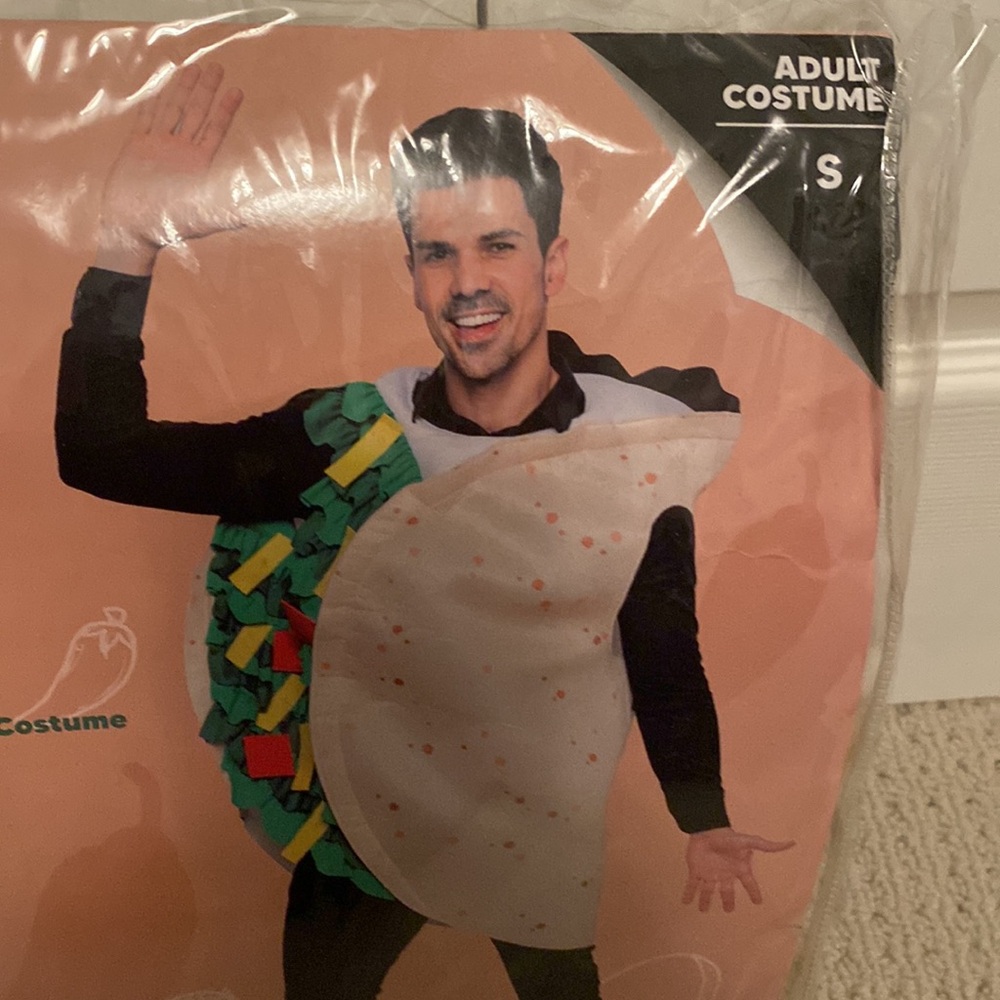 Unisex Adult Taco Costume - Picture 3 of 4